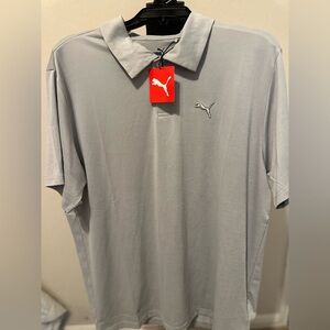 Classics Puma Pique Shirt Men. Size Large. NWT.